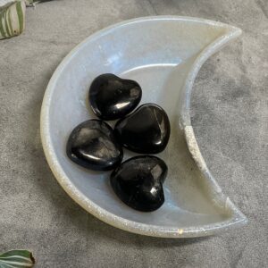 Mini Shungite Hearts - The Stone for Purification and Grounding Mini Shungite Hearts - The Stone for Purification and Grounding