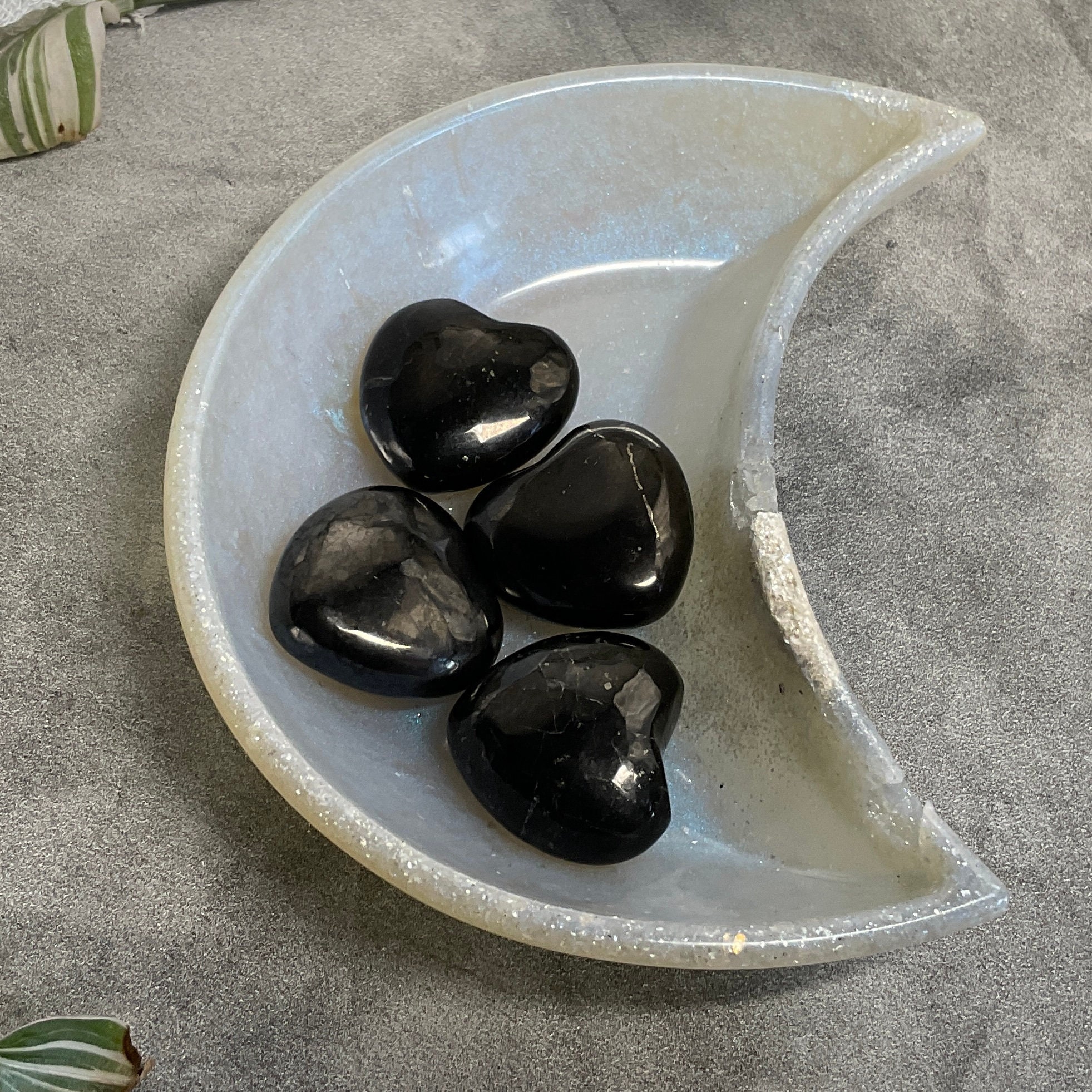 Mini Shungite Hearts - The Stone For Purification And Grounding