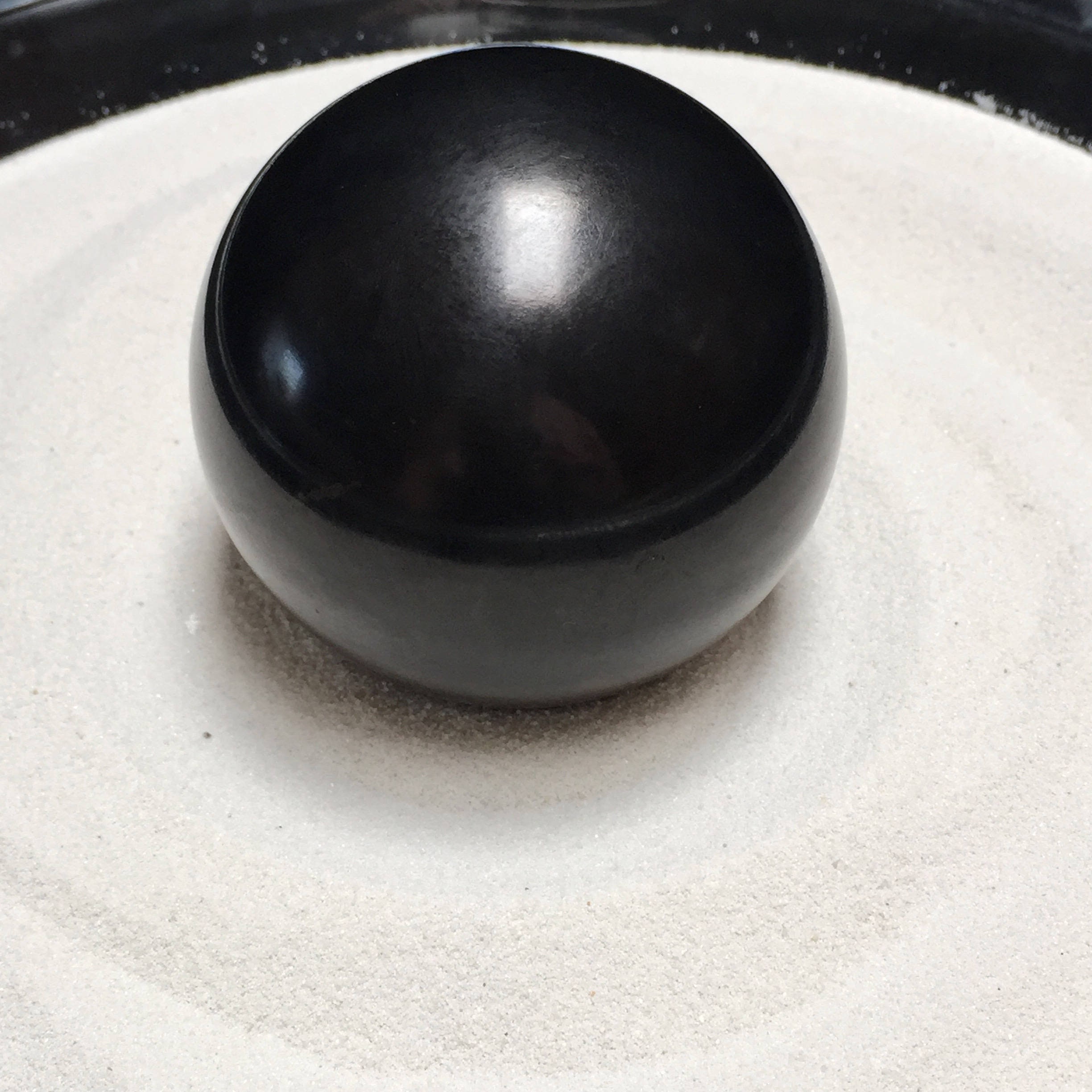 Polished Shungite Sphere - A Beautiful Ball Of Fullerenes! (6-1, 62mm)