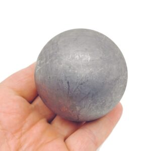 Shungite Sphere Stone A++ – Crystal Ball - Healing Crystal Stones – Crystal Décor – 55-60mm - RA1424 Shungite Sphere Stone A++ – Crystal Ball - Healing Crystal Stones – Crystal Décor – 55-60mm - RA1424