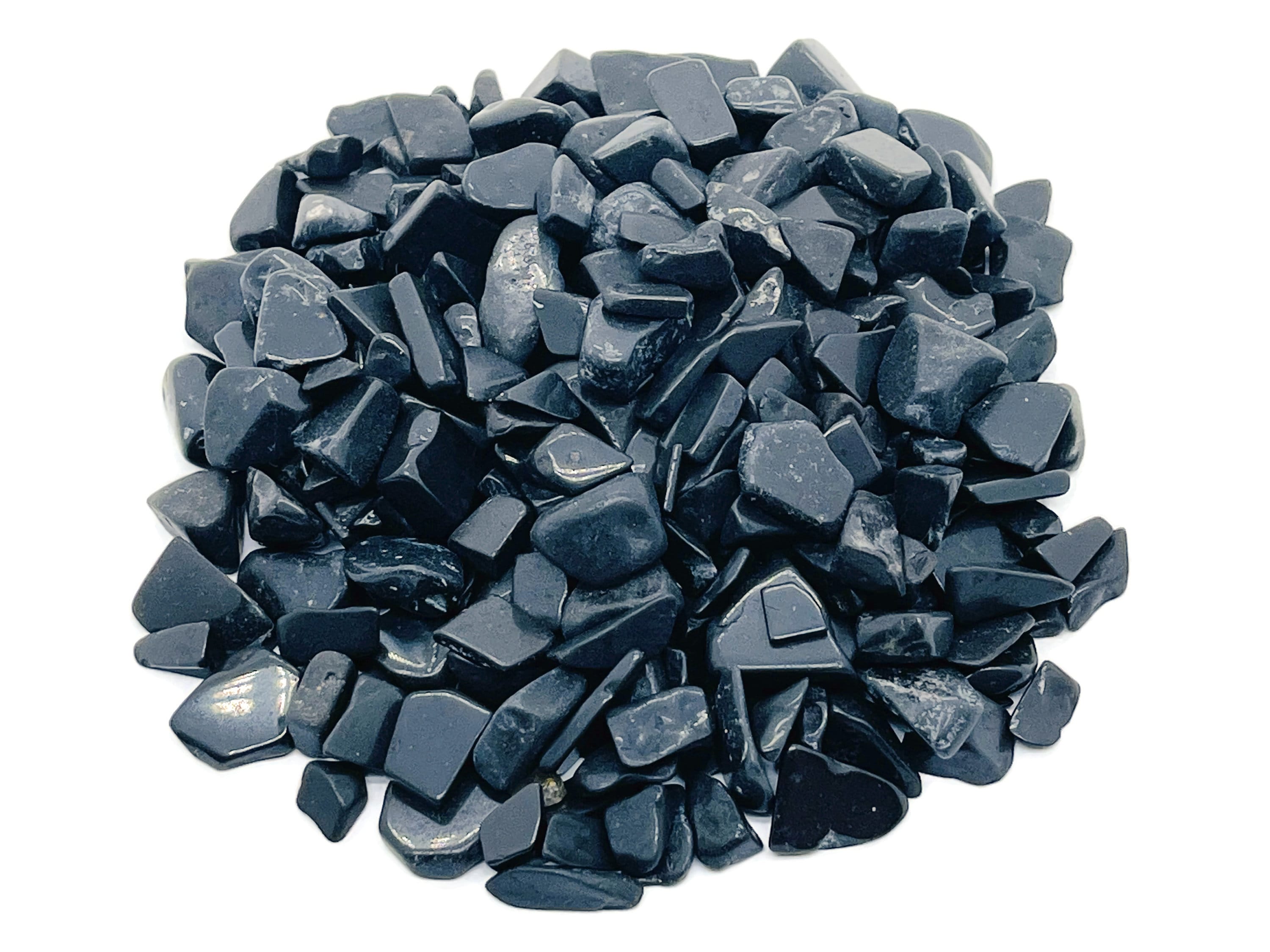 Shungite Chips – Gemstone Chips – Crystal Semi Tumbled Chips - Bulk Crystal - 7-12mm - Cp1209 Shungite Chips – Gemstone Chips – Crystal Semi Tumbled Chips - Bulk Crystal - 7-12mm - Cp1209