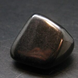 Elite Shungite Tumbled Piece From Russia - 1.1" - 24.49 Grams Elite Shungite Tumbled Piece From Russia - 1.1" - 24.49 Grams