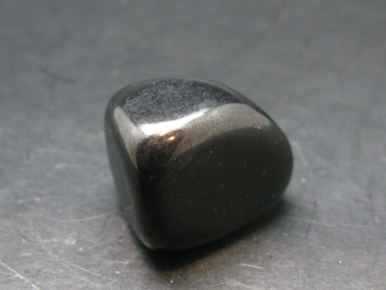 Elite Shungite Tumbled Piece From Russia - 0.9" - 12.79 Grams