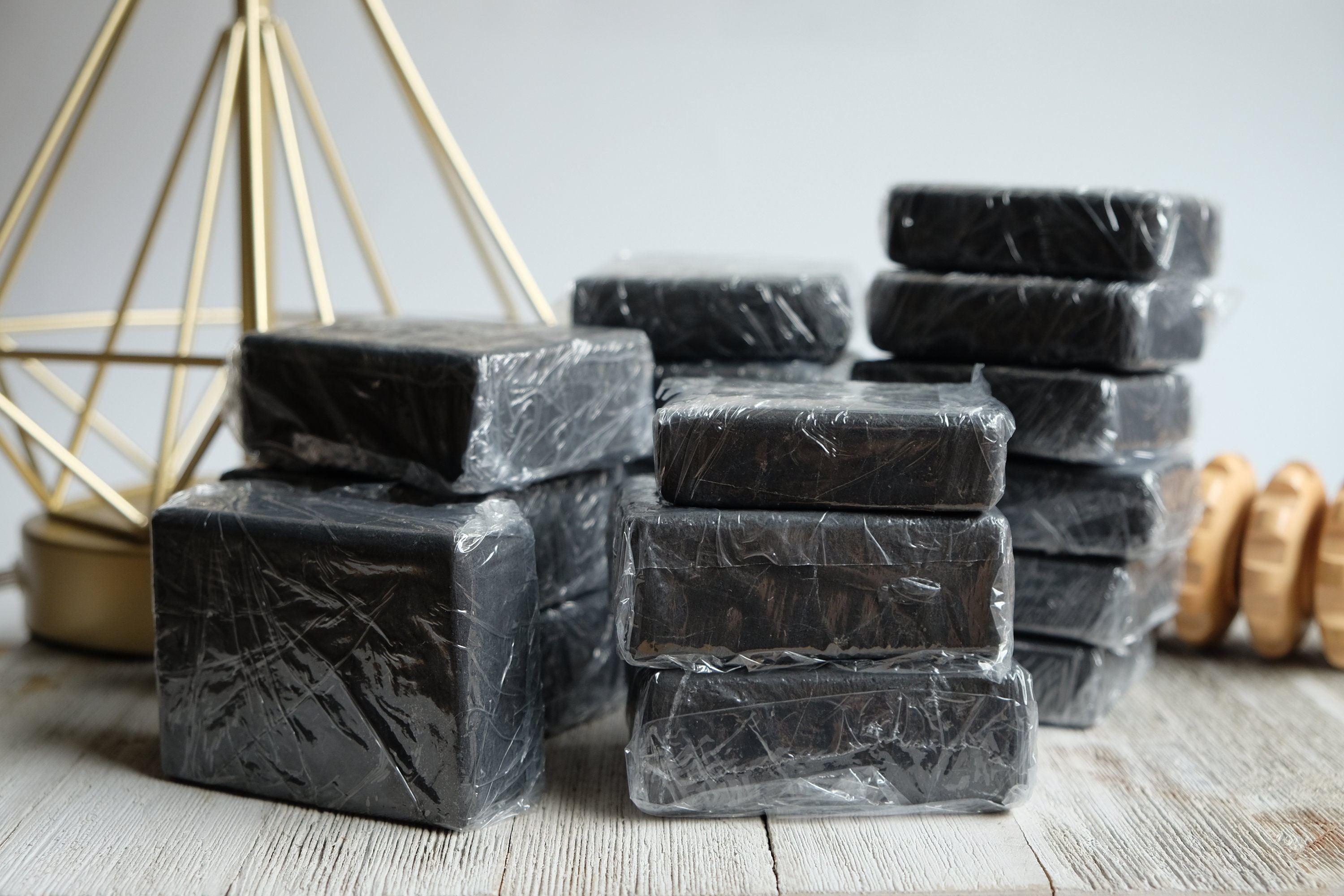 Shungite Massage Crystal Stone Therapy Tumbled Rectangular Stone Unpolished