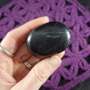 Russian Shungite Crystal Pocket Stone Polished Stones Tumbled Crystals Palmstone Palm Gallet Russia Russian Shungite Crystal Pocket Stone Polished Stones Tumbled Crystals Palmstone Palm Gallet Russia
