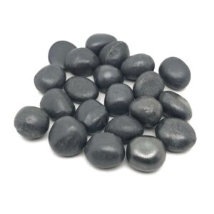 Shungite Tumbled Stone – Black Shungite Crystal – Loose Gemstones - Natural Shungite - Tu1308 Shungite Tumbled Stone – Black Shungite Crystal – Loose Gemstones - Natural Shungite - Tu1308