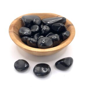 Shungite Tumbled Stone Polished Large Water Cleanser Anti Oxidants Shungite Tumbled Stone Polished Large Water Cleanser Anti Oxidants
