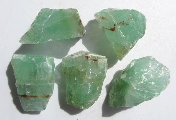 Smaragd Calcit, Grüner Calcit, Rohstein Wasserstein Edelstein, Ab 26 G.