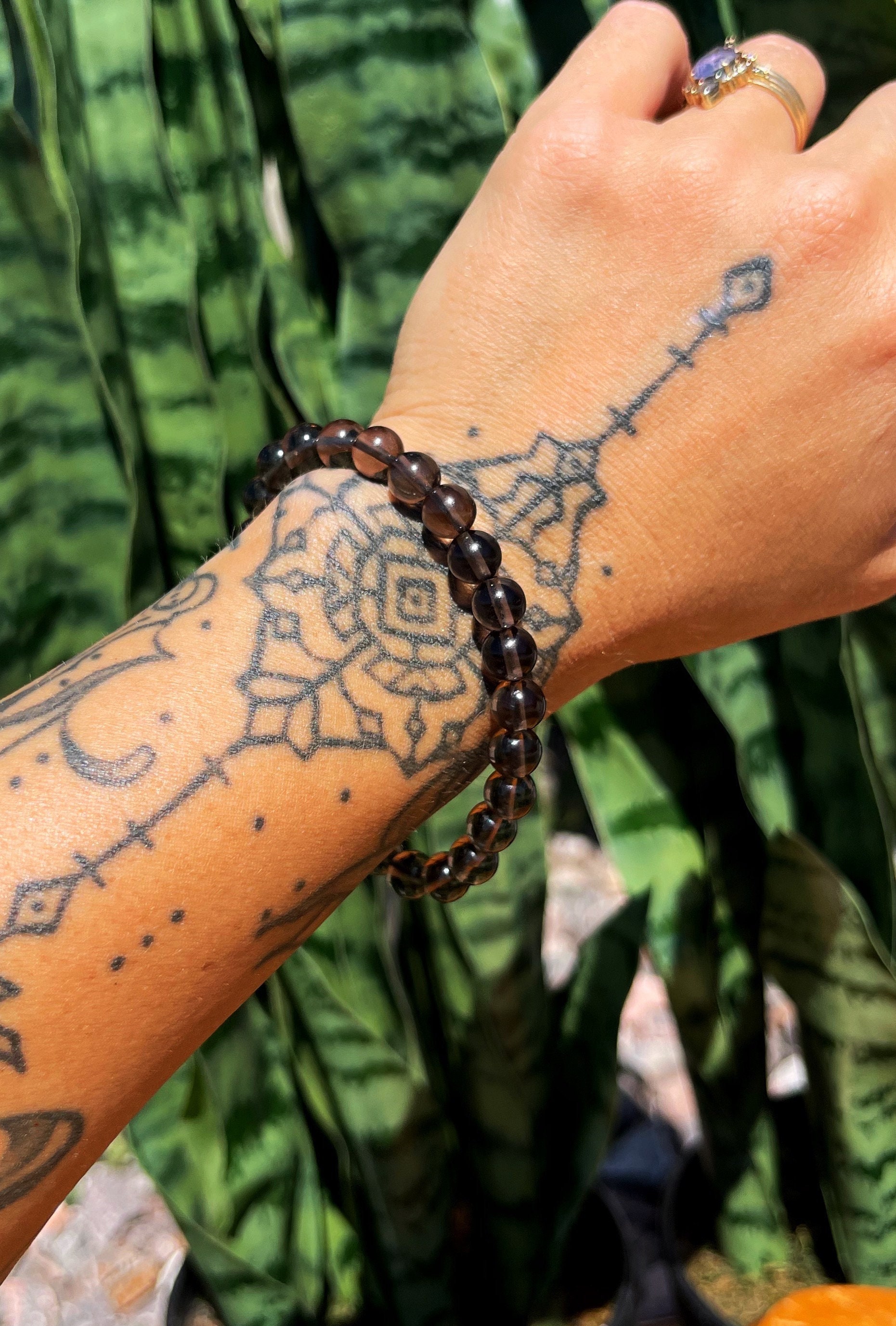Smoky Quartz Bracelet - Grounding & Protection Crystal Smoky Quartz Bracelet - Grounding & Protection Crystal
