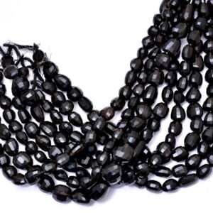 AAA Smoky Quartz 14mm-18mm Faceted Nugget Beads | Brown Smoky Gemstone Nuggets | Natural Semiprecious Rare Beads for Jewelry | 15inch Strand