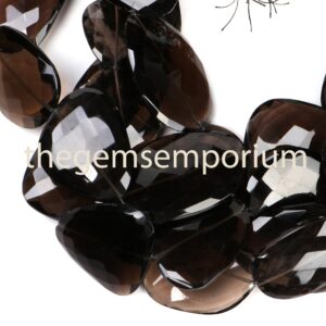 Smoky Quartz Faceted Nugget Beads,smoky Quartz Flat Nugget Beads Straight Drill, Smoky Quartz Fancy Shape Beads, Smoky Quartz Fancy Nuggets Smoky Quartz Faceted Nugget Beads,smoky Quartz Flat Nugget Beads Straight Drill, Smoky Quartz Fancy Shape Beads, Smoky Quartz Fancy Nuggets