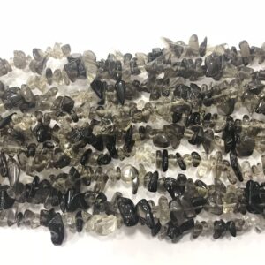 Natural Smoky Quartz 5-8mm Chips Genuine Loose Nugget Beads 34 inch Jewelry Supply Bracelet Necklace Material Support