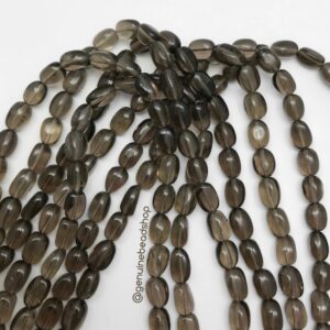 Natural Smoky Quartz, Nugget Beads, 10x14mm, Smokey Quartz, Brown Beads, Beads For Jewelry, Quartz Beads, Quartz Smoky, Dark Brown Bead