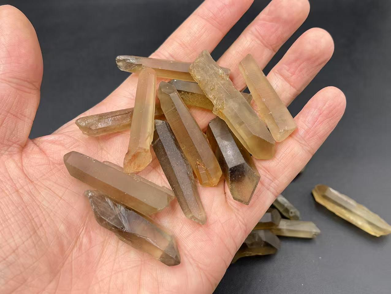 Raw Smoky Quartz Crystal Points Rough Bulk Quartz Sticks Loose Crystal Gemstone Supplies Undrilled Quartz Pendant Supplies 1/5/10pieces Raw Smoky Quartz Crystal Points Rough Bulk Quartz Sticks Loose Crystal Gemstone Supplies Undrilled Quartz Pendant Supplies 1/5/10pieces