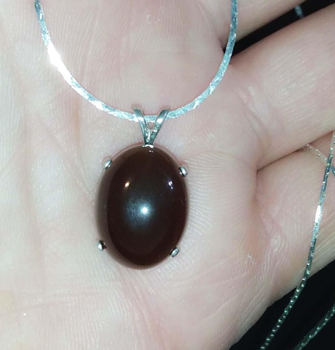 Large Smoky Quartz Pendant Scotland Gemstone 19th Century Mount Cairngorm Gemstone Smokey Quartz Gem Ancient Rome Intaglio Cabochon #65890