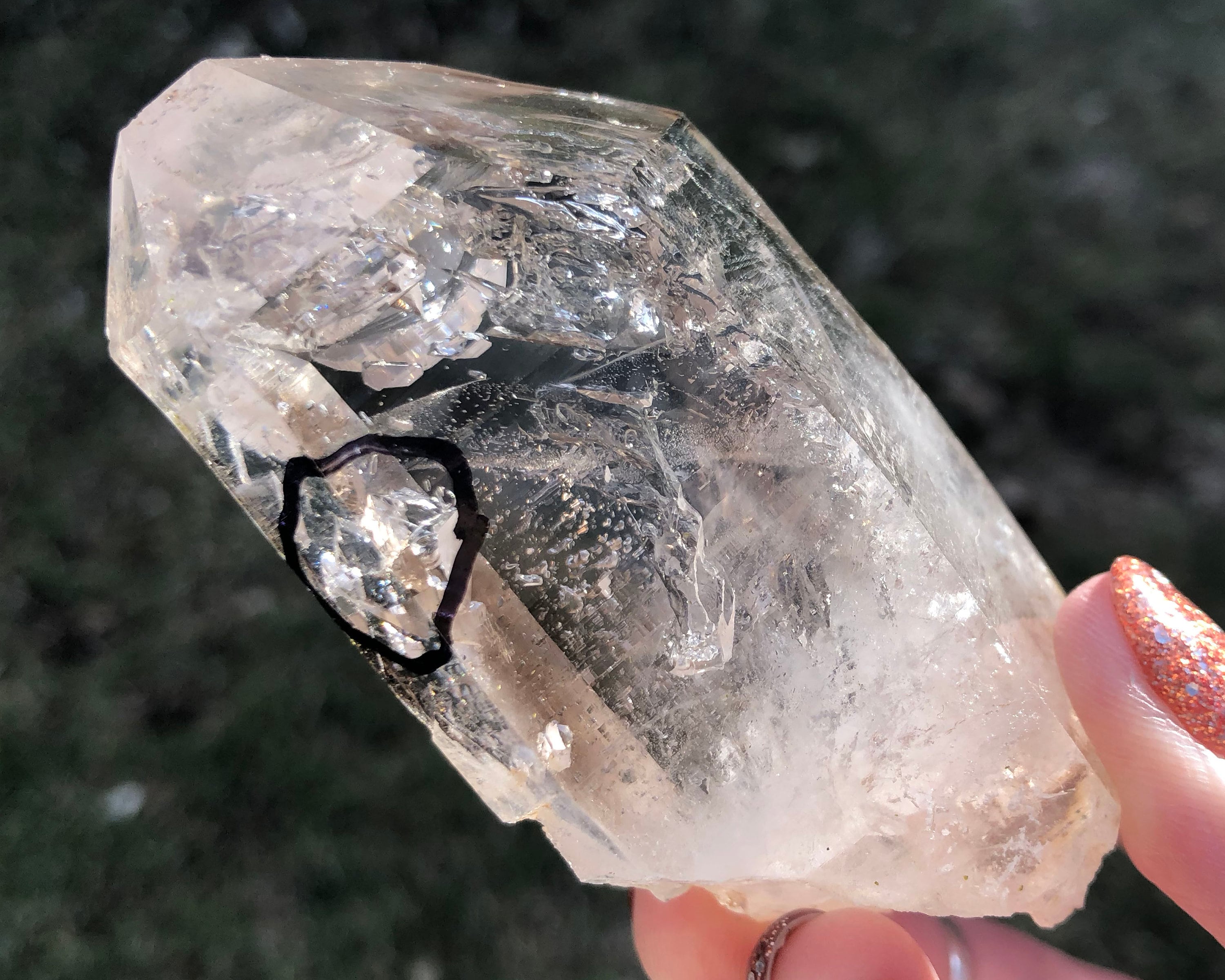Brandberg Enhydro Quartz Crystal, Two Moving Bubbles, Smoky Quartz Point, Large Enhydro, Birthday , For Him #2 Brandberg Enhydro Quartz Crystal, Two Moving Bubbles, Smoky Quartz Point, Large Enhydro, Birthday , For Him #2