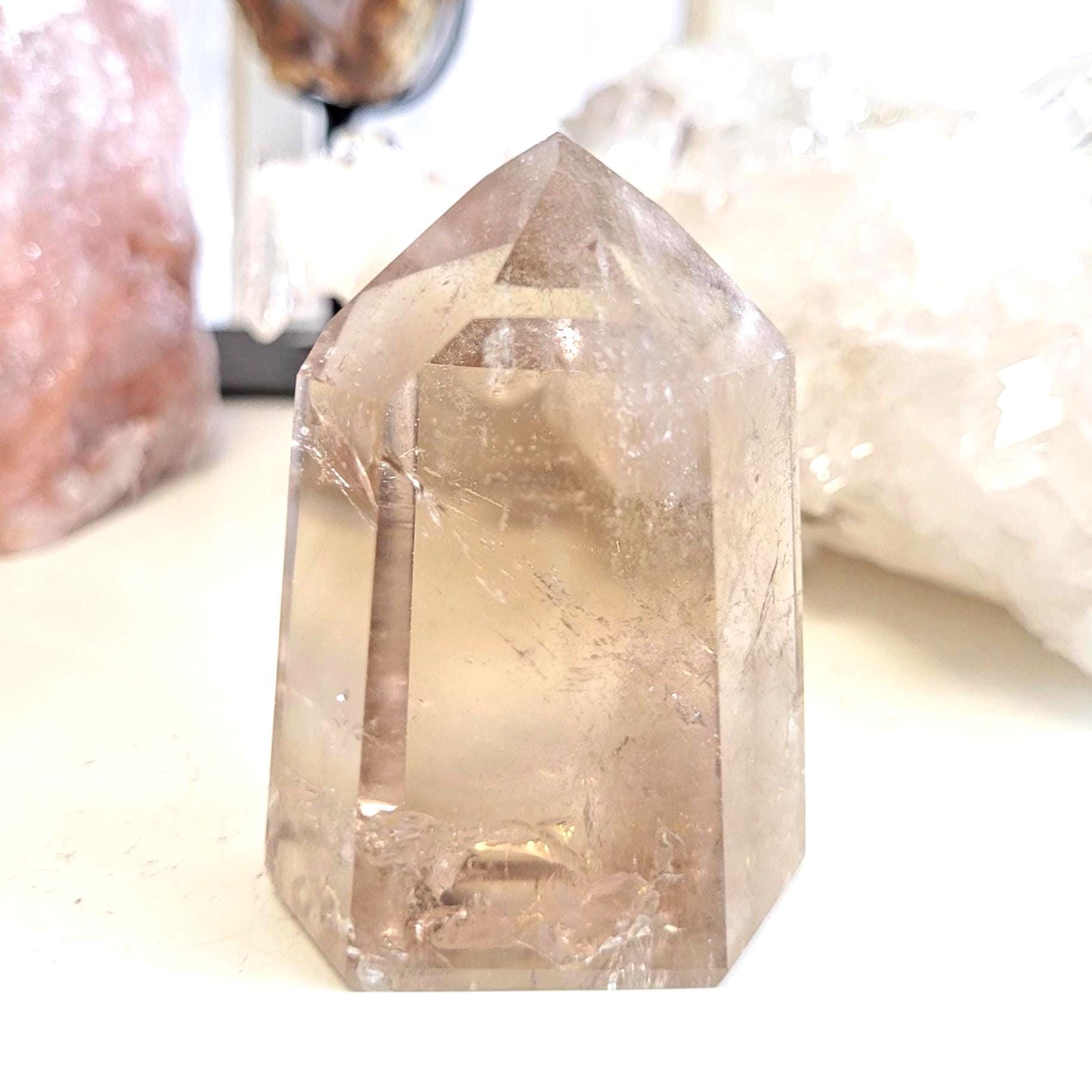 Smoky Quartz Crystal Tower • Ethically Sourced