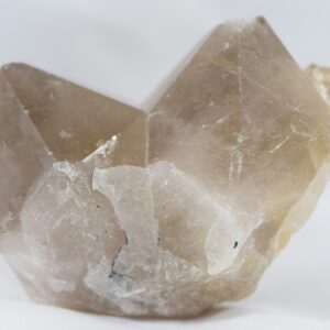 Large Rutilated Smoky Quartz Twin Points