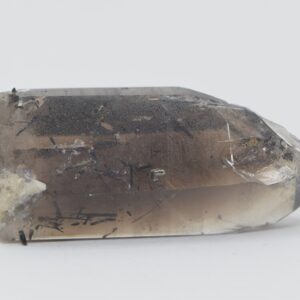 Phantom Smoky Quartz Point With Aegirine Zomba, Malawi