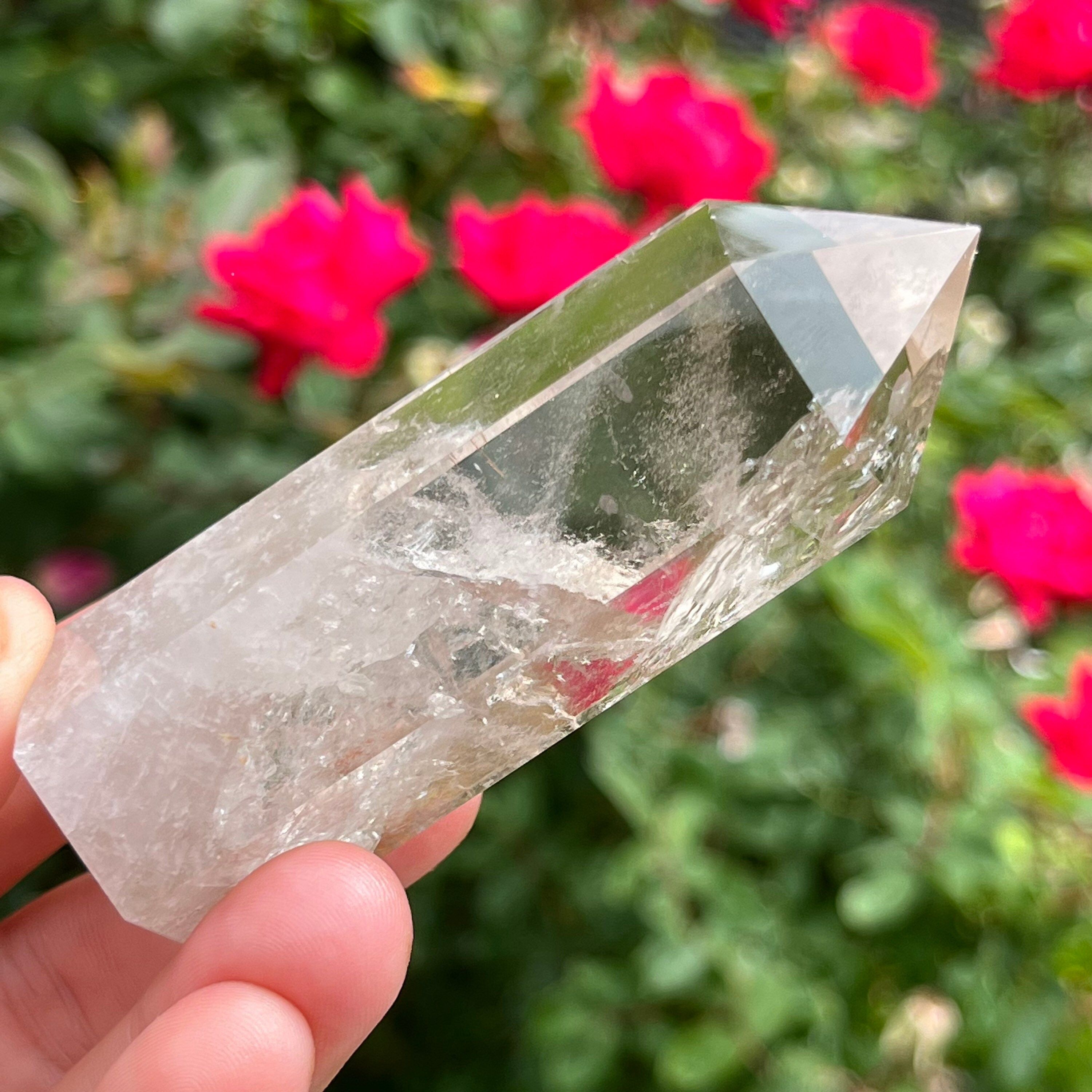 Rainbows! Aaa Gem Grade Clarity ~ Clear Light Smoky Quartz Tower Point ~ Fine Minerals Crystal Towers Sq3 Rainbows! Aaa Gem Grade Clarity ~ Clear Light Smoky Quartz Tower Point ~ Fine Minerals Crystal Towers Sq3