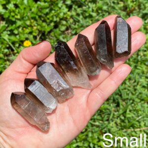 Raw Smoky Quartz Point: Natural Crystal For Meditation