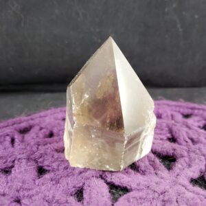 Smoky Quartz Top Polished Self Standing Crystal Point Gemstones Stones Crystals Natural Smokey Tower Standing Generator
