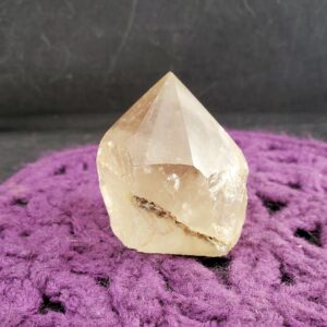 Smoky Quartz Top Polished Self Standing Crystal Point Gemstones Stones Crystals Natural Smokey Tower Standing Generator