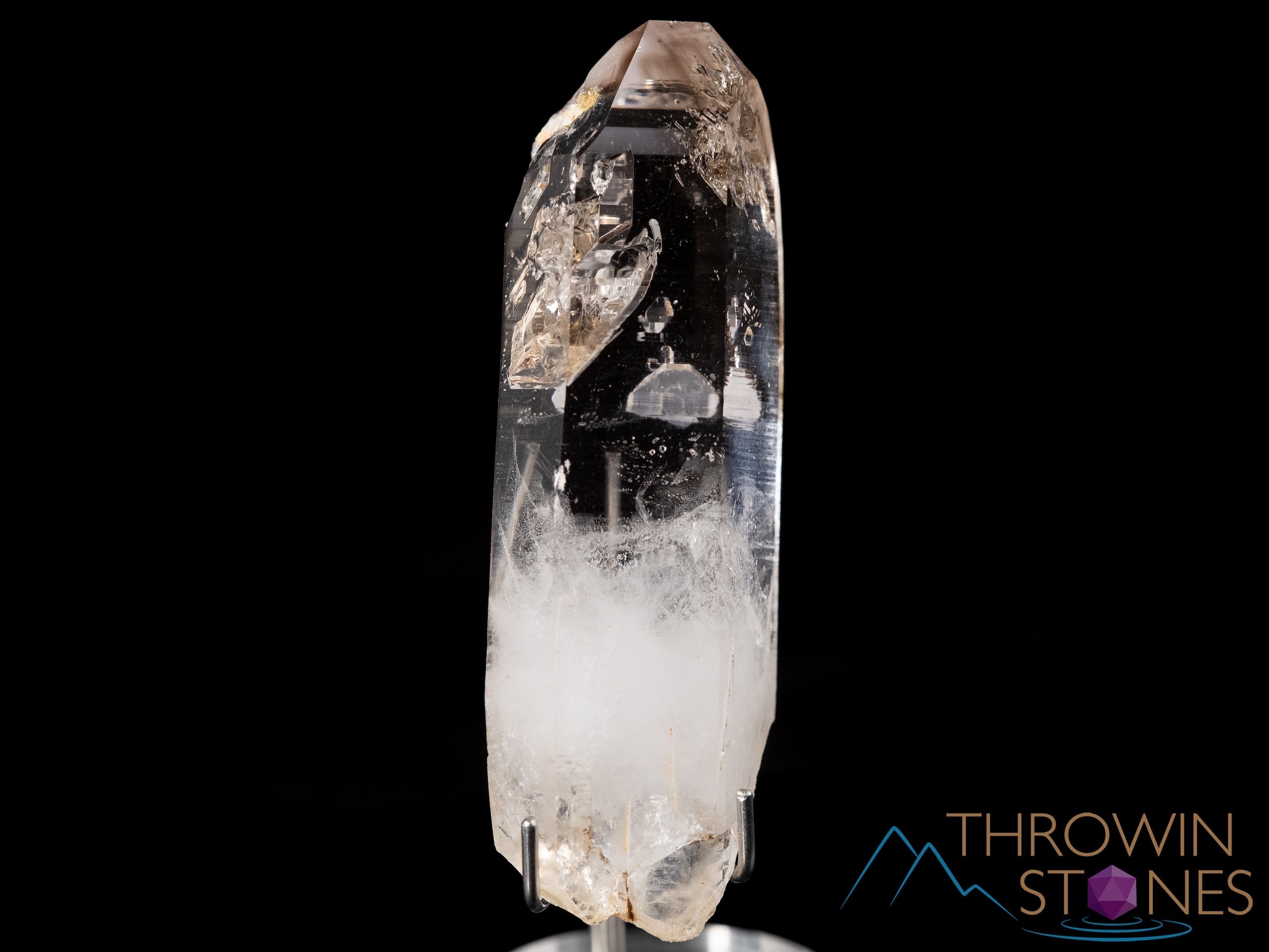 Brandberg Smoky Quartz Raw Crystal, Manifestation Crystal - Housewarming Gift, Home Decor, Raw Crystals And Stones, 40109