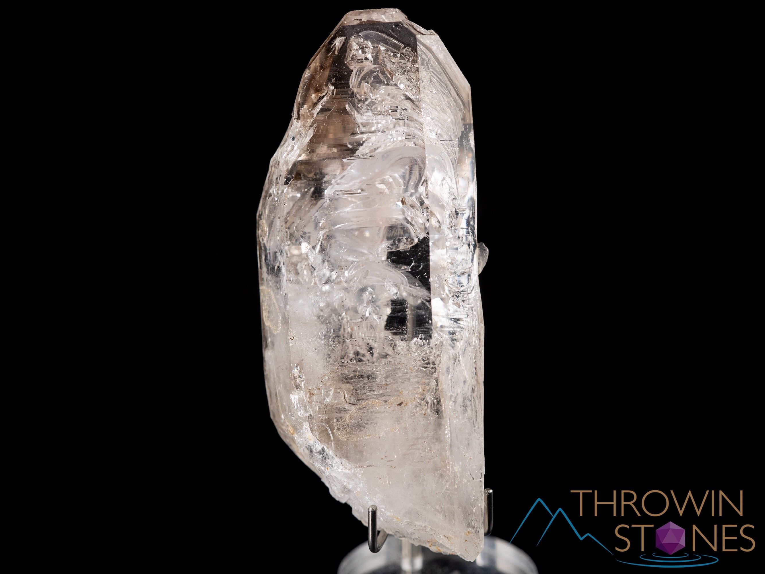 Brandberg Smoky Quartz Raw Crystal, Manifestation Crystal - Housewarming Gift, Home Decor, Raw Crystals And Stones, 40110