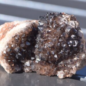 Smoky Quartz Cluster