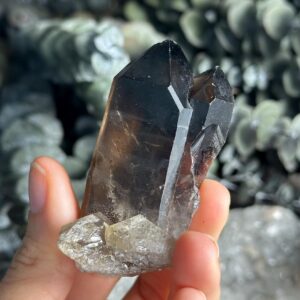 Dark Smoky Quartz Cluster – Grounding Crystal Decor