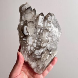 Elestial Smokey Quartz Specimen | Elestial Quartz Cluster