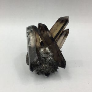 Irradiated Smoky Quartz Cluster Dark Smoky Quartz Crystal Cluster Grounding Stone Decor Mineral Specimen Healing Stone Rock Free Form CD-S02