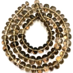 Aaa++ Quality Smoky Quartz Smooth Rondelle Beads 7-9mm Smoky Quartz Gemstone Beads Smoky Quartz Stone Graduated Smooth Beads Wholesale Stone Aaa++ Quality Smoky Quartz Smooth Rondelle Beads 7-9mm Smoky Quartz Gemstone Beads Smoky Quartz Stone Graduated Smooth Beads Wholesale Stone