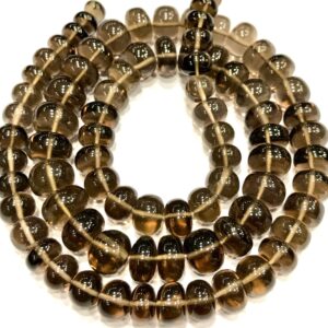 Aaa++ Quality Smoky Quartz Smooth Rondelle Beads 7-9mm Smoky Quartz Gemstone Beads Smoky Quartz Stone Graduated Smooth Beads Wholesale Stone Aaa++ Quality Smoky Quartz Smooth Rondelle Beads 7-9mm Smoky Quartz Gemstone Beads Smoky Quartz Stone Graduated Smooth Beads Wholesale Stone