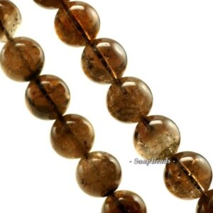 13mm Smoky Quartz Gemstone Round Loose Beads 7.5 inch Half Strand (90191426-B7-513) 13mm Smoky Quartz Gemstone Round Loose Beads 7.5 inch Half Strand (90191426-B7-513)