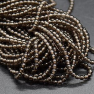 2mm Smoky Quartz Round Beads | 15" Strand | Natural Gemstone Beads For Jewellery Making 2mm Smoky Quartz Round Beads | 15" Strand | Natural Gemstone Beads For Jewellery Making