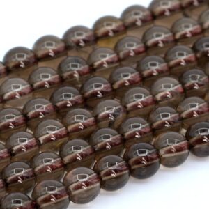 4MM Smoky Quartz Beads Grade AAA Natural Gemstone Full Strand Round Loose Beads 15" Bulk Lot Options (102020-444) 4MM Smoky Quartz Beads Grade AAA Natural Gemstone Full Strand Round Loose Beads 15" Bulk Lot Options (102020-444)