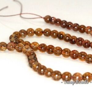7mm Smoky Quartz Gemstone Round Loose Beads 7.5 inch Half Strand (90191788-B40-584) 7mm Smoky Quartz Gemstone Round Loose Beads 7.5 inch Half Strand (90191788-B40-584)