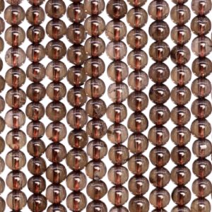 Genuine Natural Smoky Quartz Loose Beads Grade Aa Round Shape 4mm Genuine Natural Smoky Quartz Loose Beads Grade Aa Round Shape 4mm
