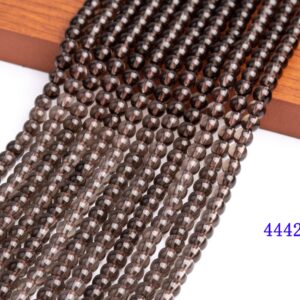 Natural Smoky Smoky Quartz Gemstone Grade Aaa Round 4mm 7-8mm Loose Beads Natural Smoky Smoky Quartz Gemstone Grade Aaa Round 4mm 7-8mm Loose Beads