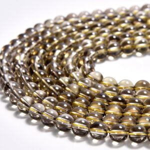 Natural Lemon Smoky Quartz Gemstone Grade Aaa Round 7mm Loose Beads 7.5 Inch Half Strand (80019321-d557) Natural Lemon Smoky Quartz Gemstone Grade Aaa Round 7mm Loose Beads 7.5 Inch Half Strand (80019321-d557)