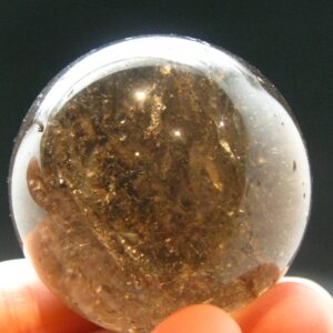 Natural Color Smoky Quartz Sphere From Brazil - 1.7" Natural Color Smoky Quartz Sphere From Brazil - 1.7"