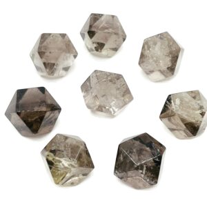Smoky Quartz Polyhedron Crystal - Crystal Polyhedron Carving - Polished Polyhedron - 2cm - Pl1002 Smoky Quartz Polyhedron Crystal - Crystal Polyhedron Carving - Polished Polyhedron - 2cm - Pl1002