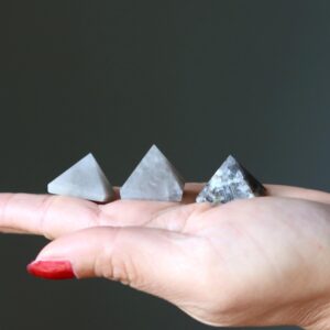 Smoky Quartz Pyramid Defy Gravity Vibration Stone