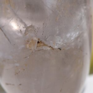 Rare Triangular Negative Crystal In Smoky Quartz Free Form Rare Triangular Negative Crystal In Smoky Quartz Free Form