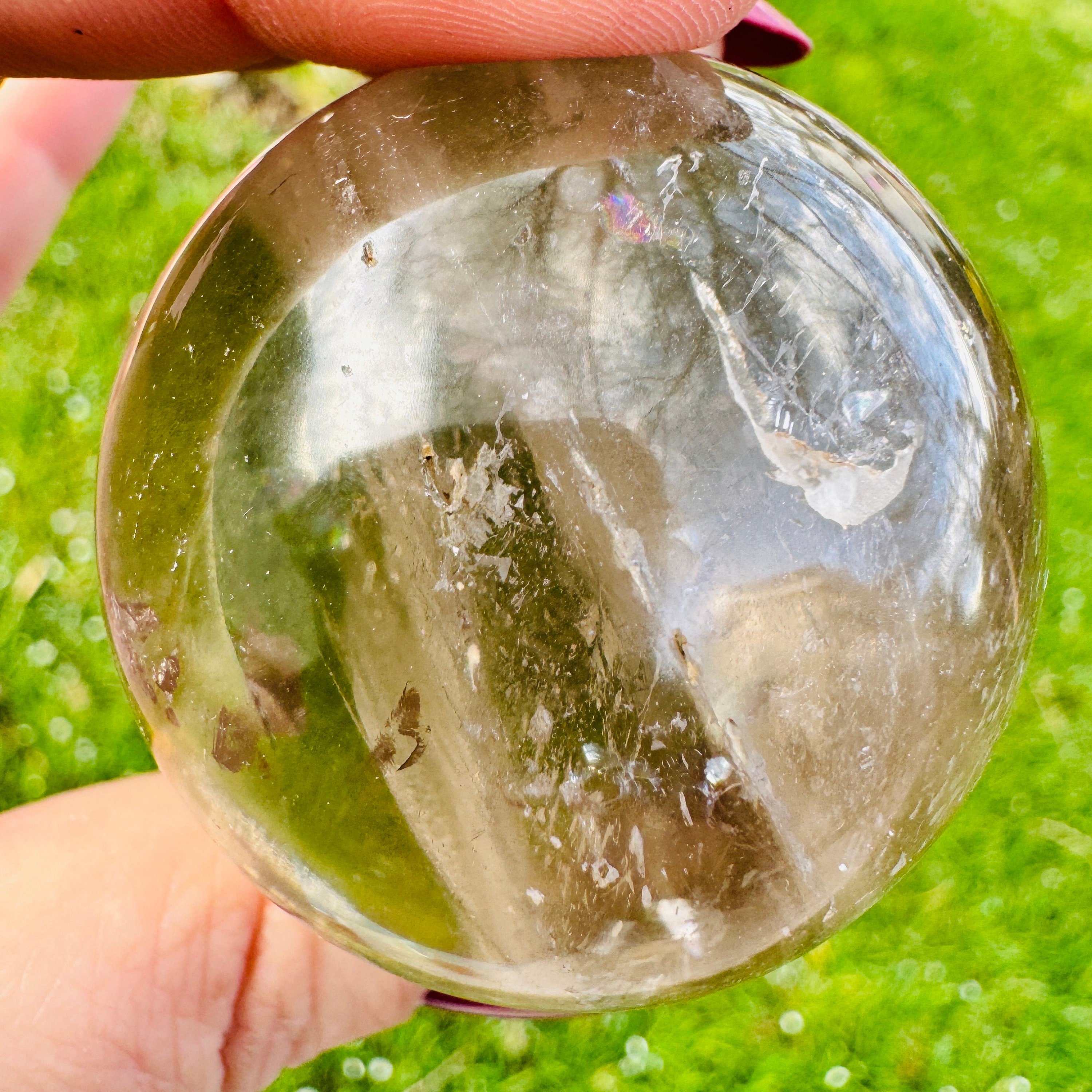 Smoky Quartz Sphere | Genuine Stone Crystal Sphere