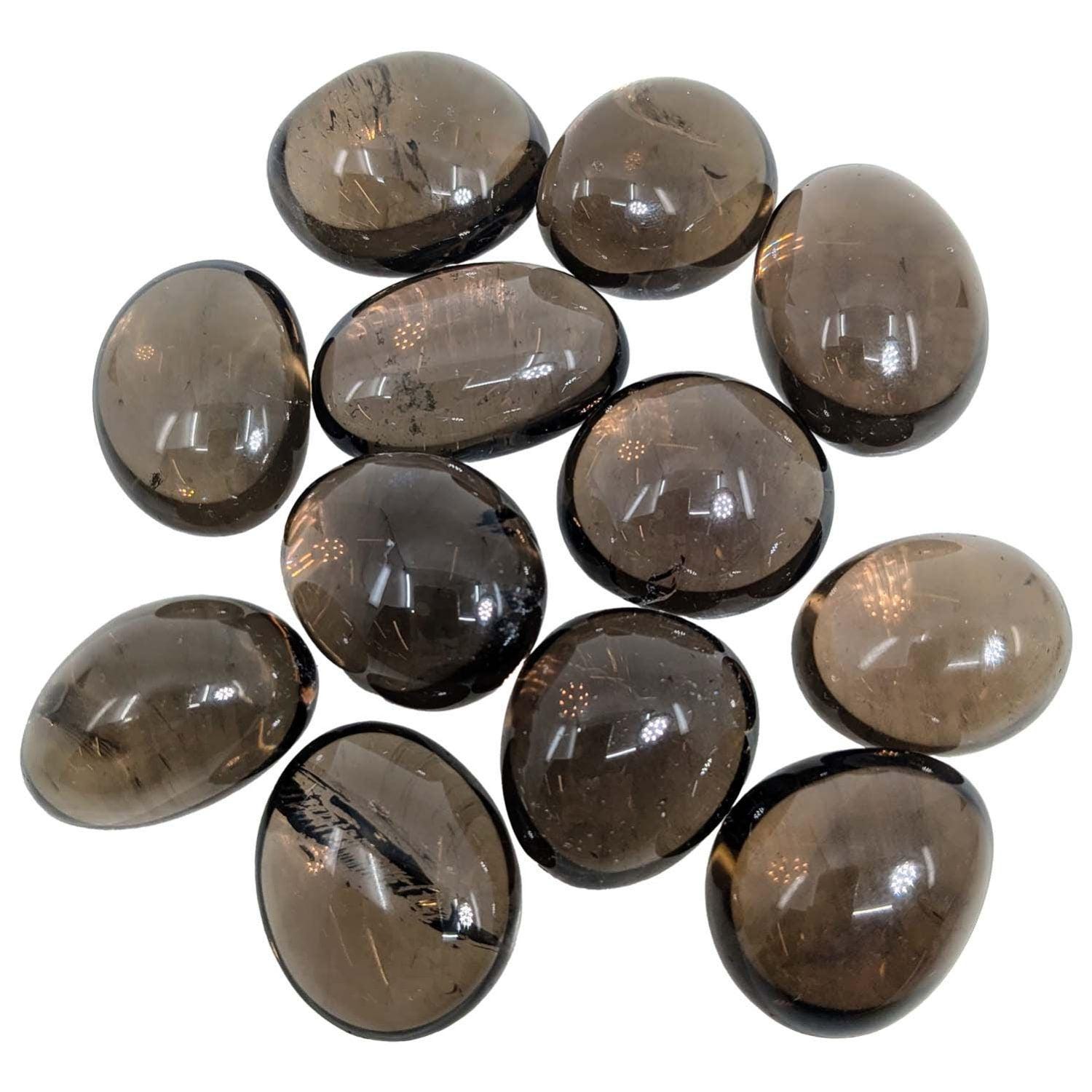 1 Dark Smoky Quartz Tumbled Stone #t241 1 Dark Smoky Quartz Tumbled Stone #t241