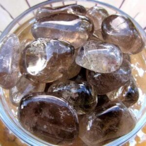 Smoky Quartz Tumbled Crystal: Grounding, Stress Relief, Meditation Stone (1" To 1 1 / 4") Smoky Quartz Tumbled Crystal: Grounding, Stress Relief, Meditation Stone (1" To 1 1 / 4")
