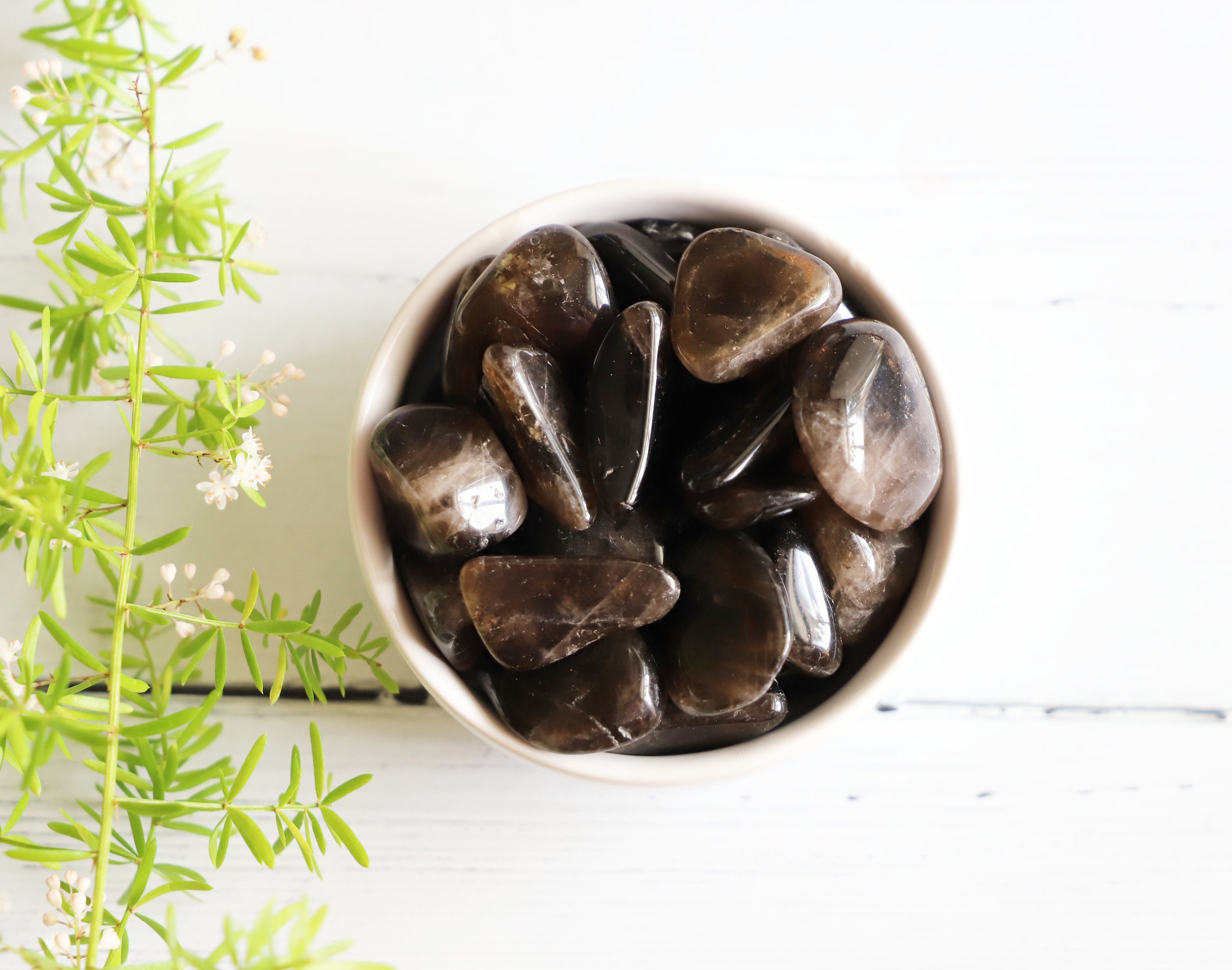 Natural Smoky Quartz, Smoky Quartz Stone, Tumbled Smoky Quartz, Polished Smoky Quartz